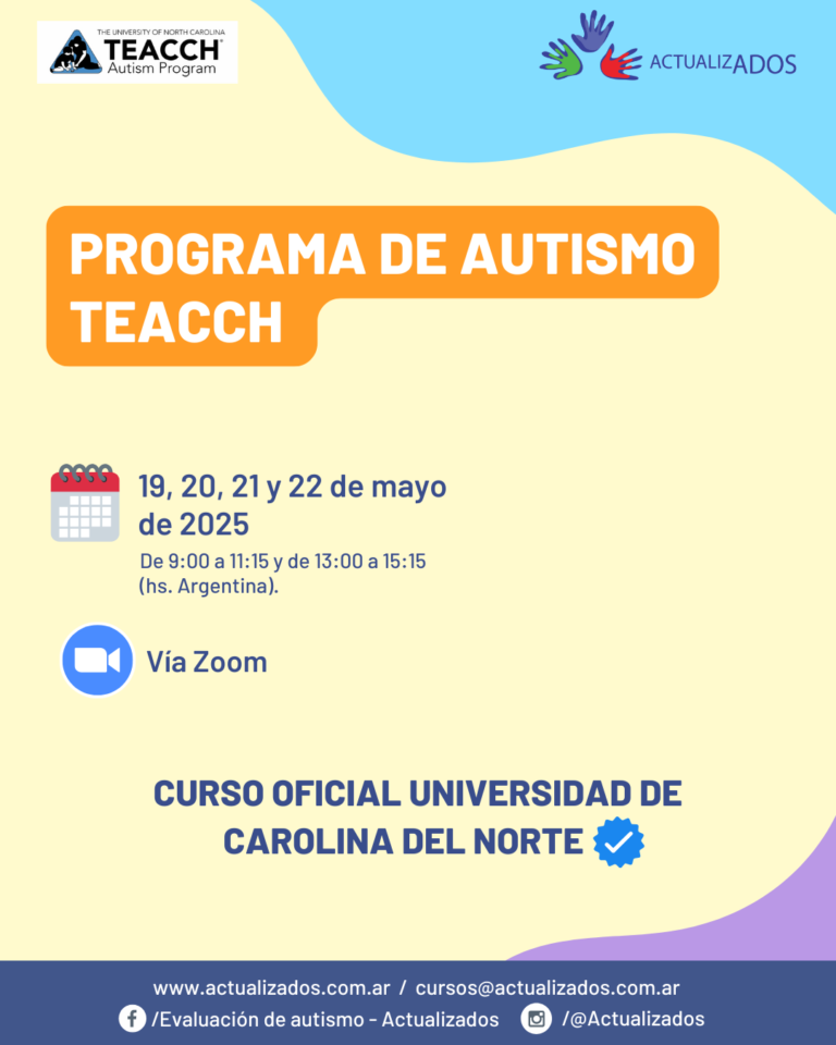 Programa de Autismo TEACCH – Universidad Carolina del norte