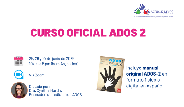 ADOS -2 Curso Oficial