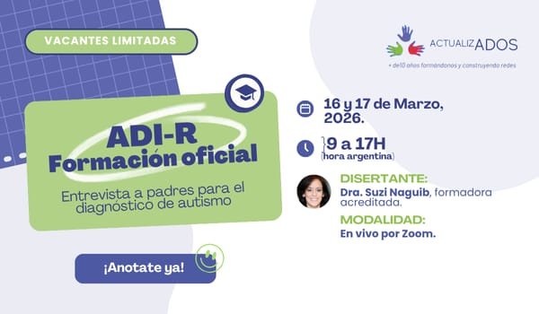 A D I – R* Formación oficial – Marzo 2026