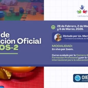 Curso Oficial ADOS-2 - sin vacantes