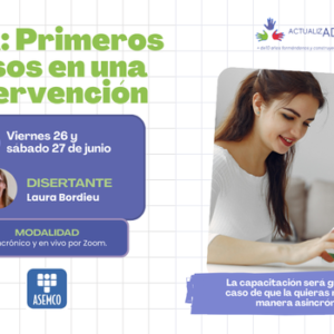 ABA - Primeros Pasos en una Intervención