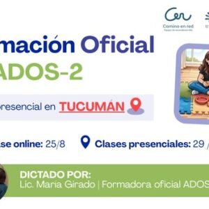 Presencial en TUCUMÁN - Formación Oficial en ADOS-2