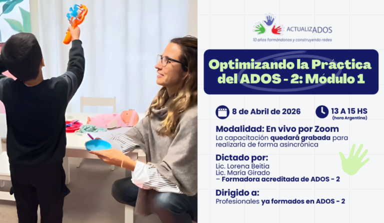 Curso Optimizando la Práctica del ADOS-2: MÓDULO 1