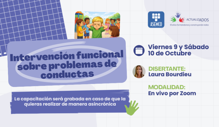 Intervención Funcional sobre Problemas de Conducta