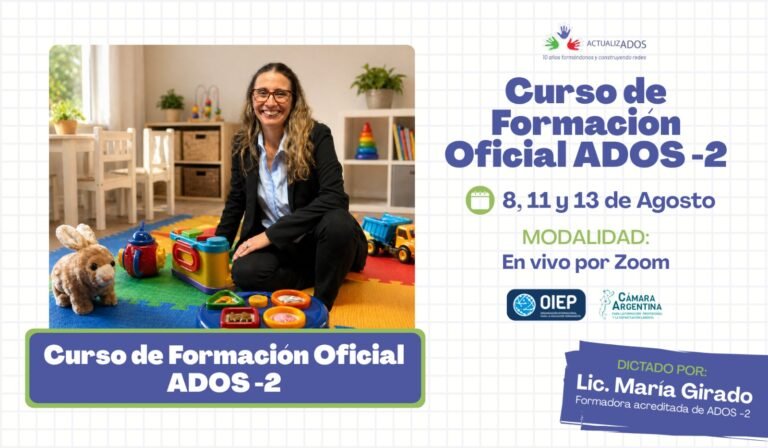 Formación Oficial en ADOS-2