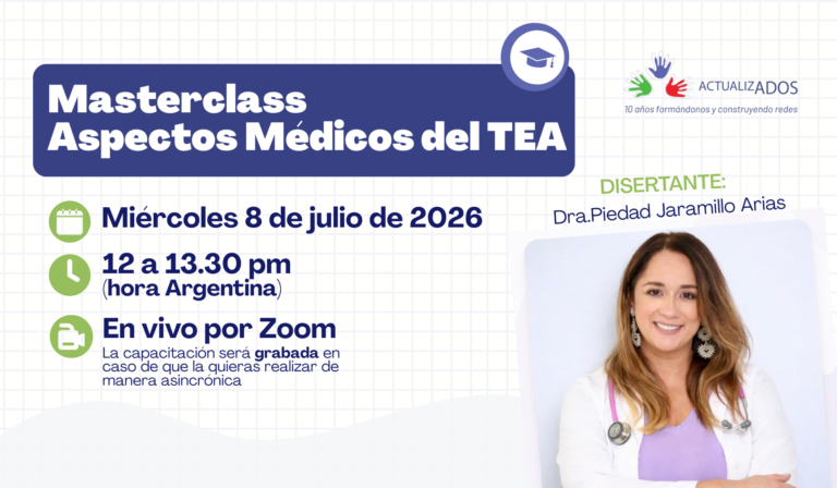 Masterclass Aspectos Médicos del TEA