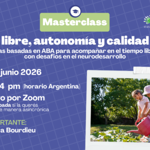 Tiempo libre, autonomía y calidad de vida