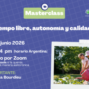 Tiempo libre, autonomía y calidad de vida