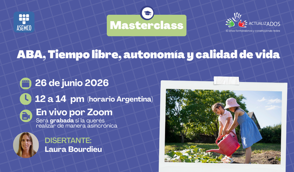 Tiempo libre, autonomía y calidad de vida