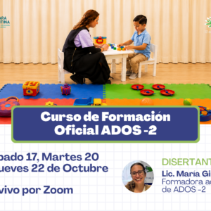 Formación Oficial en ADOS-2 - Octubre 2026