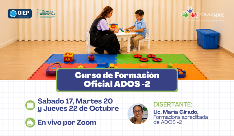Formación Oficial en ADOS-2 – Octubre 2026