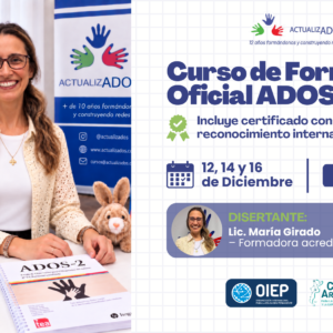 Formación Oficial en ADOS-2 - Diciembre 2026